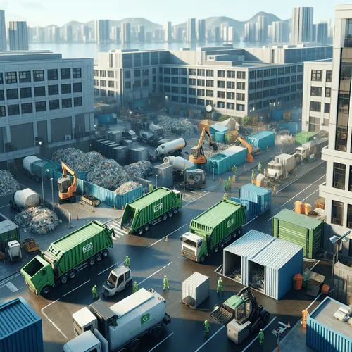 GoodCollect Abfallcontainer und Containerdienst in der Stadt – Container mieten für Baustellen, Recycling und Bauschuttentsorgung