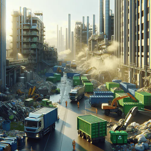 Häufige Fehler bei der Nutzung eines Bauschuttcontainers auf einer Baustelle in Deutschland